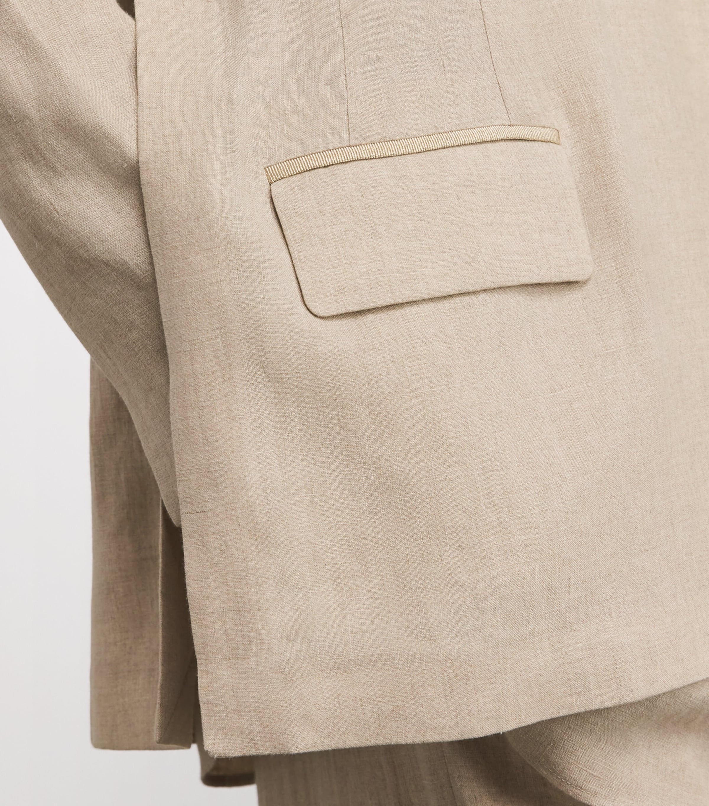 Linen Soft Blazer SABBIA Image 6