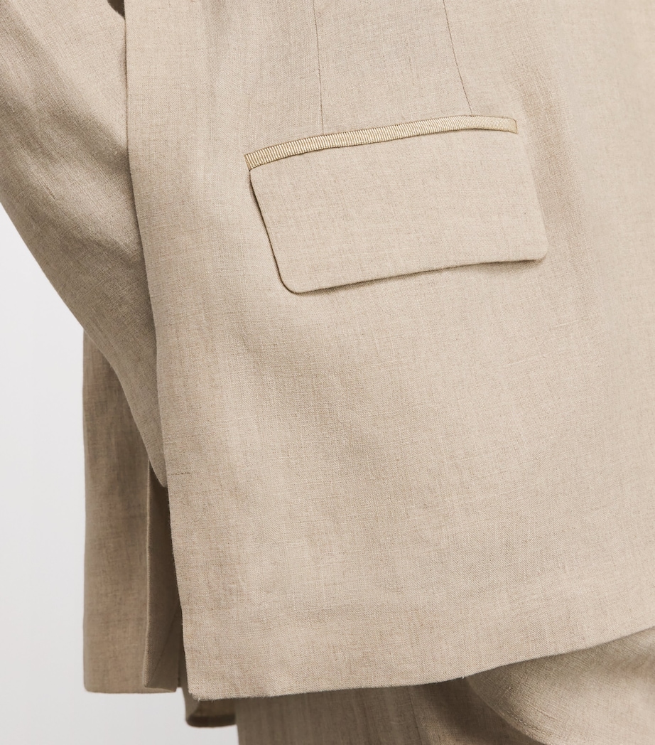 Linen Soft Blazer SABBIA Image 6