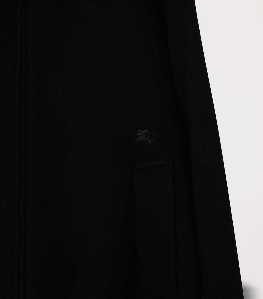 Cashmere Harrington Jacket BLACK Image 5