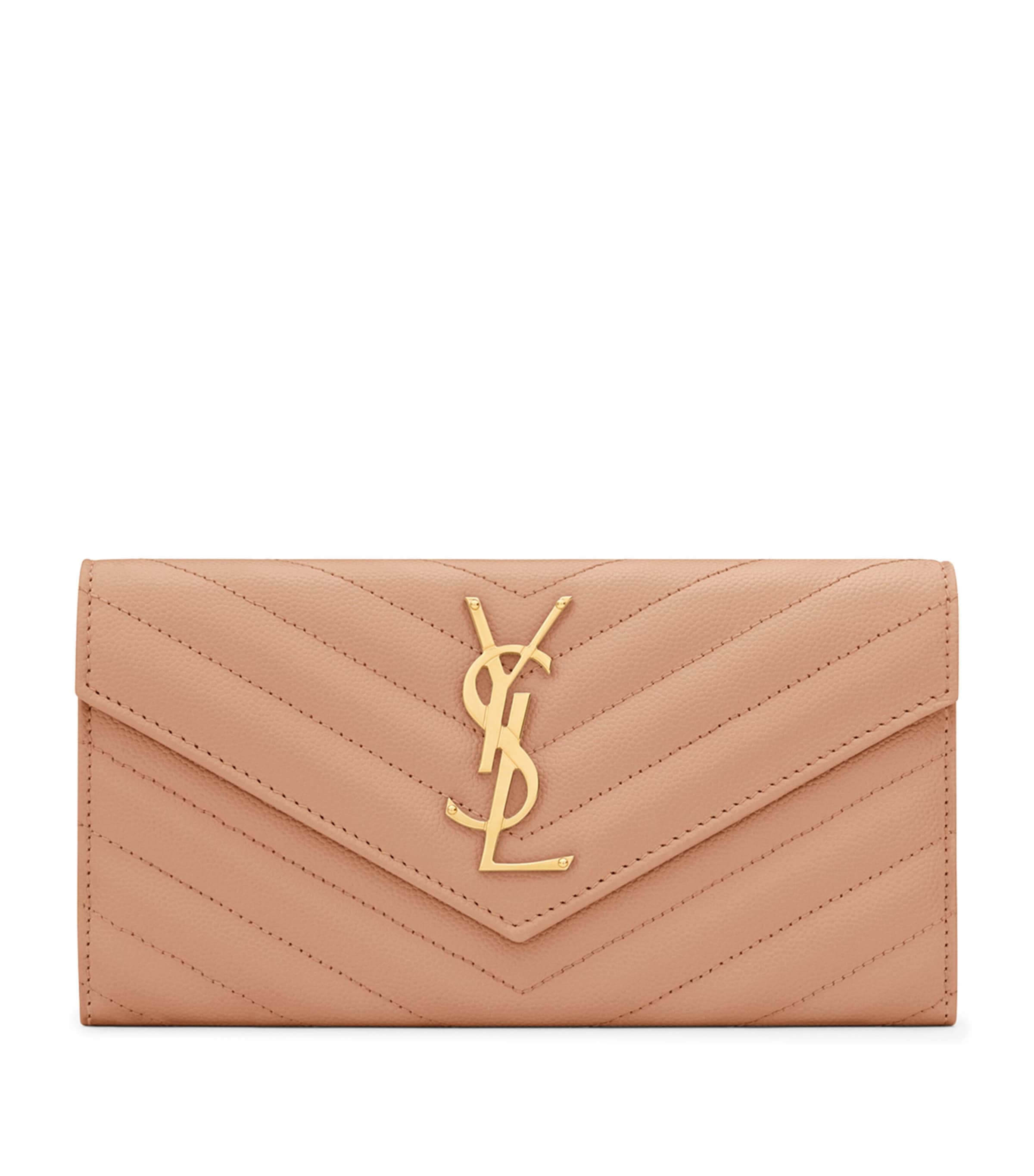 Saint Laurent Leather Envelope Wallet