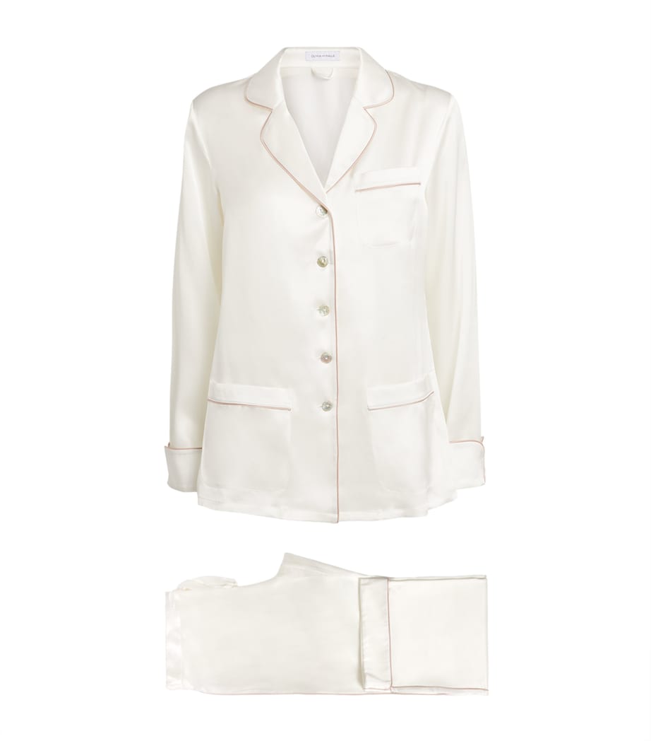 Silk Coco Pyjama Set IVORY OYSTER Image 2