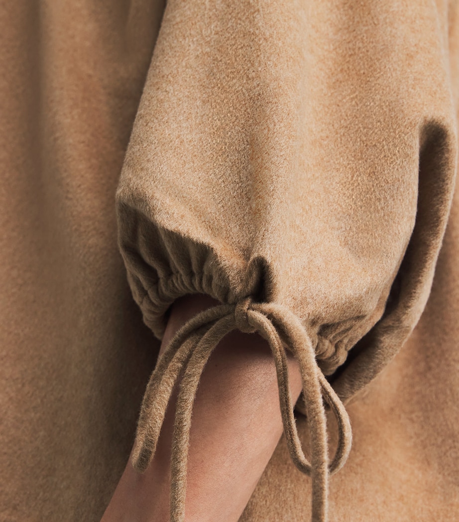 Wool-Silk-Cashmere Lilyrose Blouse M17 MED BEIGE MELNGE Image 6