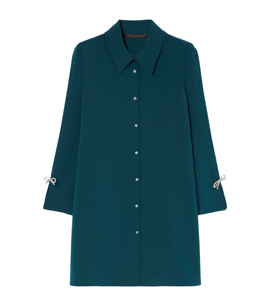 Embellished Biagio Shirt Jacket EMERALD Image 1