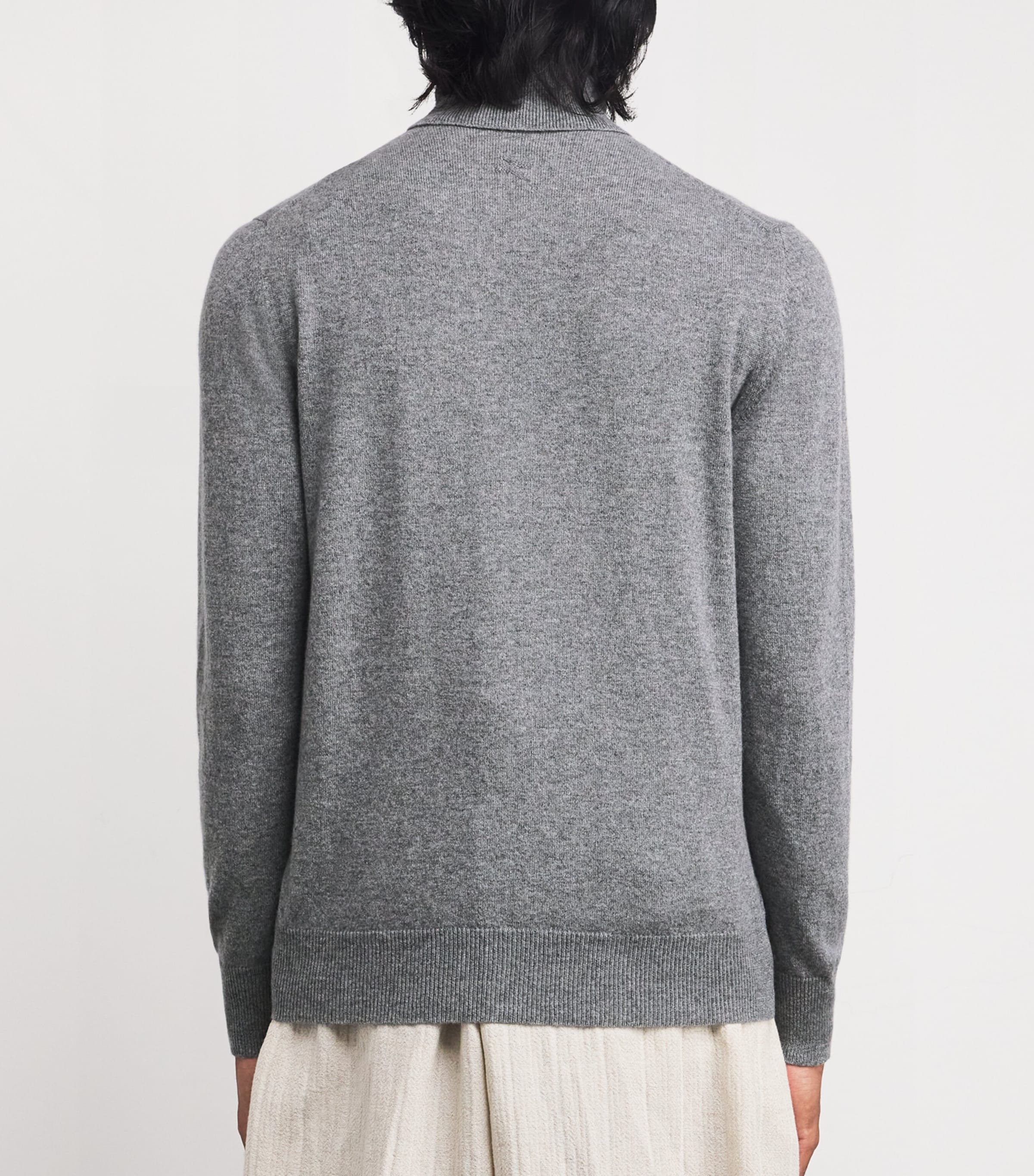 Lardini Mens Cashmere Rollneck Sweater Image 4