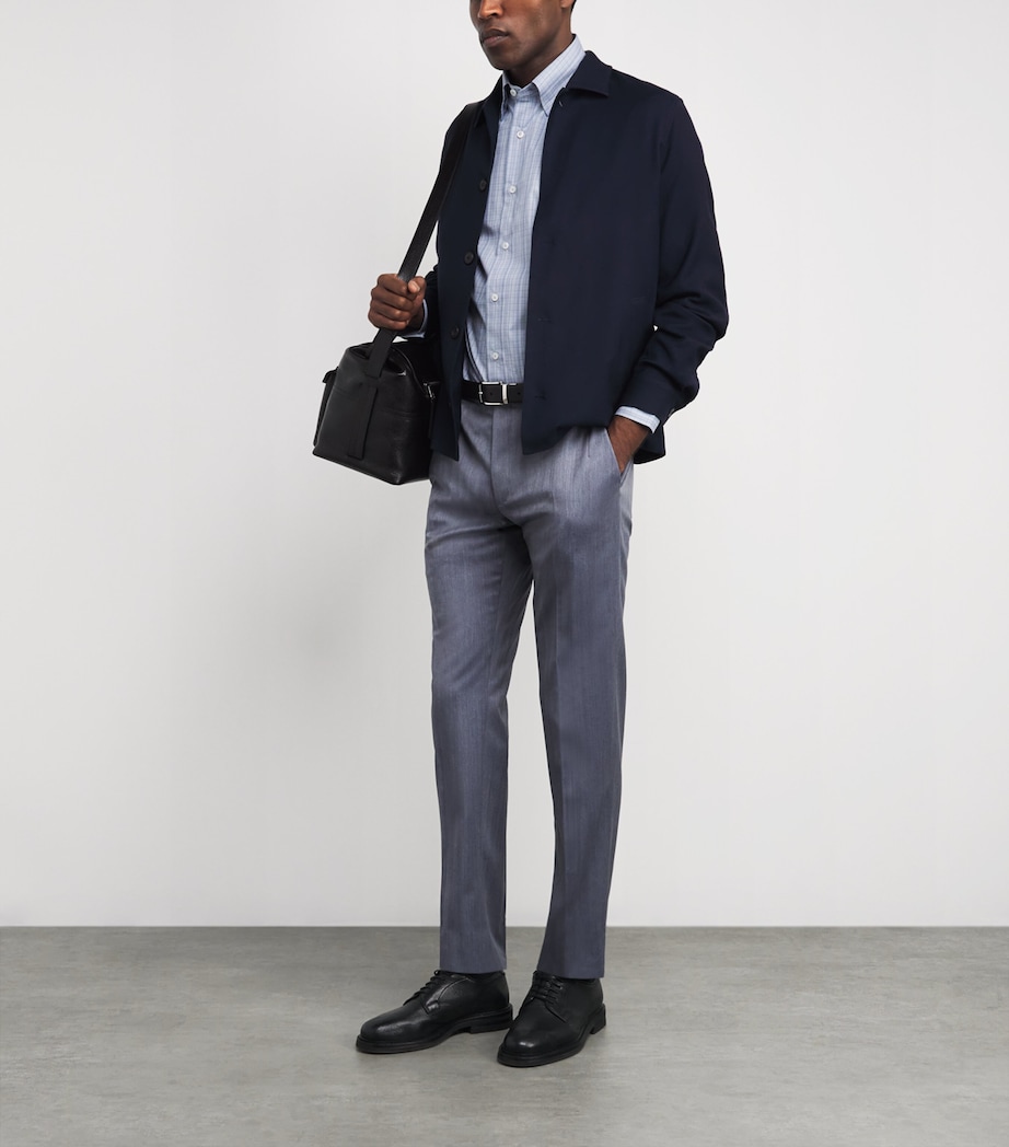 Cotton Check Shirt 4841 Image 2