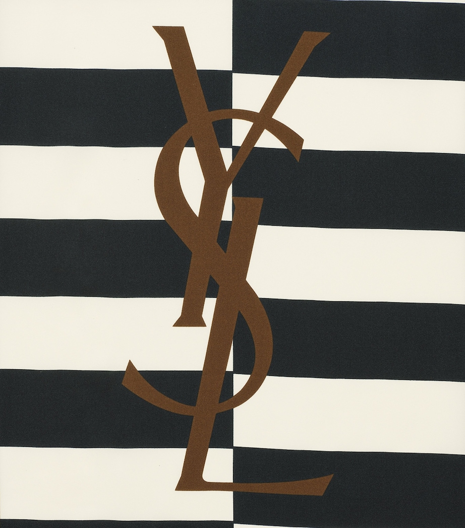 Organic Silk Logo Scarf 9188 Image 2