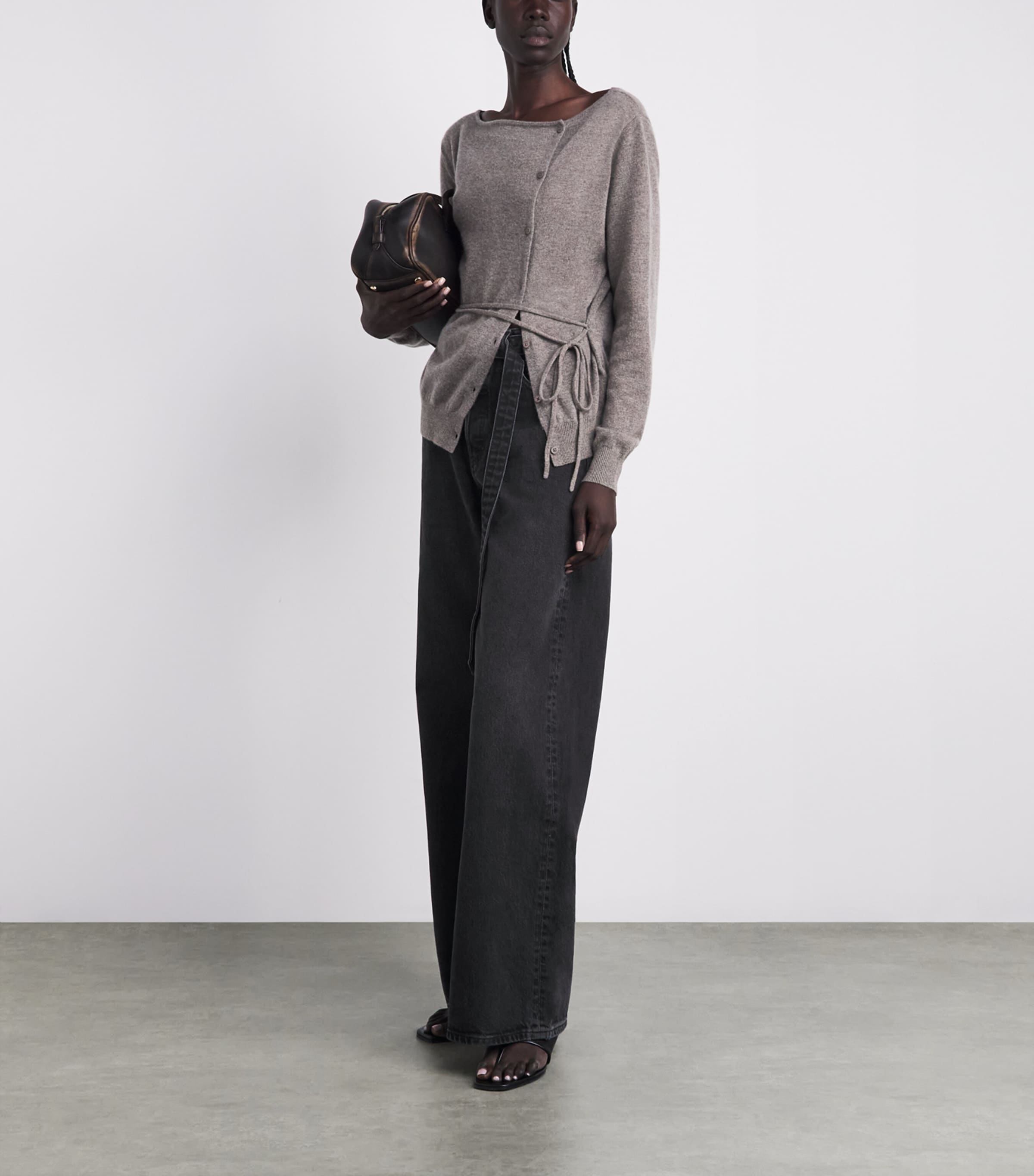 FRAME Womens Belted The loose Jeans Venue Image 2