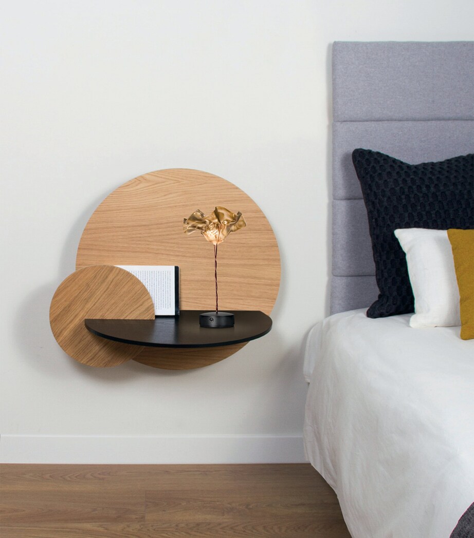 LaFleur Battery Table Lamp GOLD & BLACK Image 4