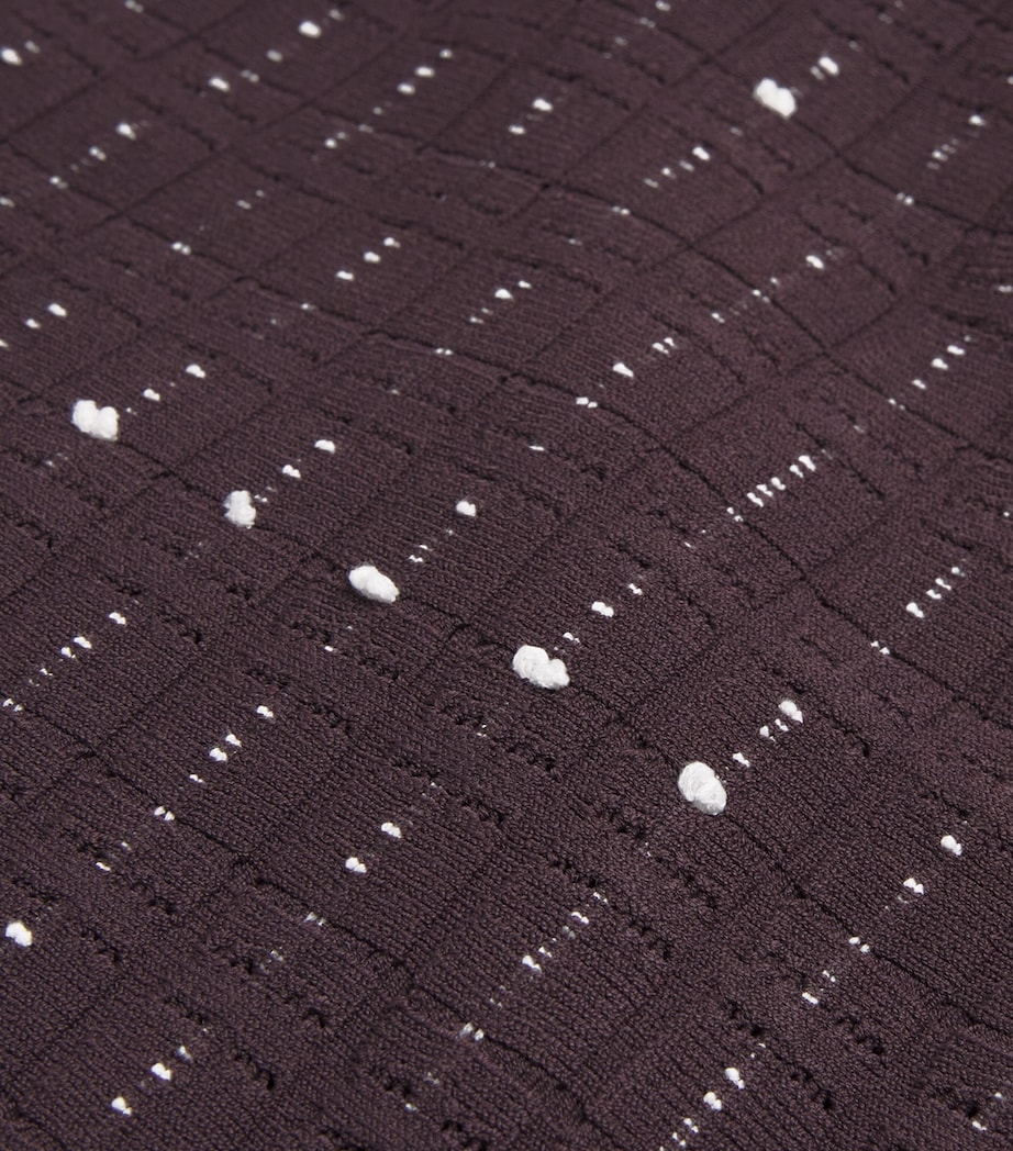 Fragmented Stripe Sweater MARASCHINO/IVORY Image 5