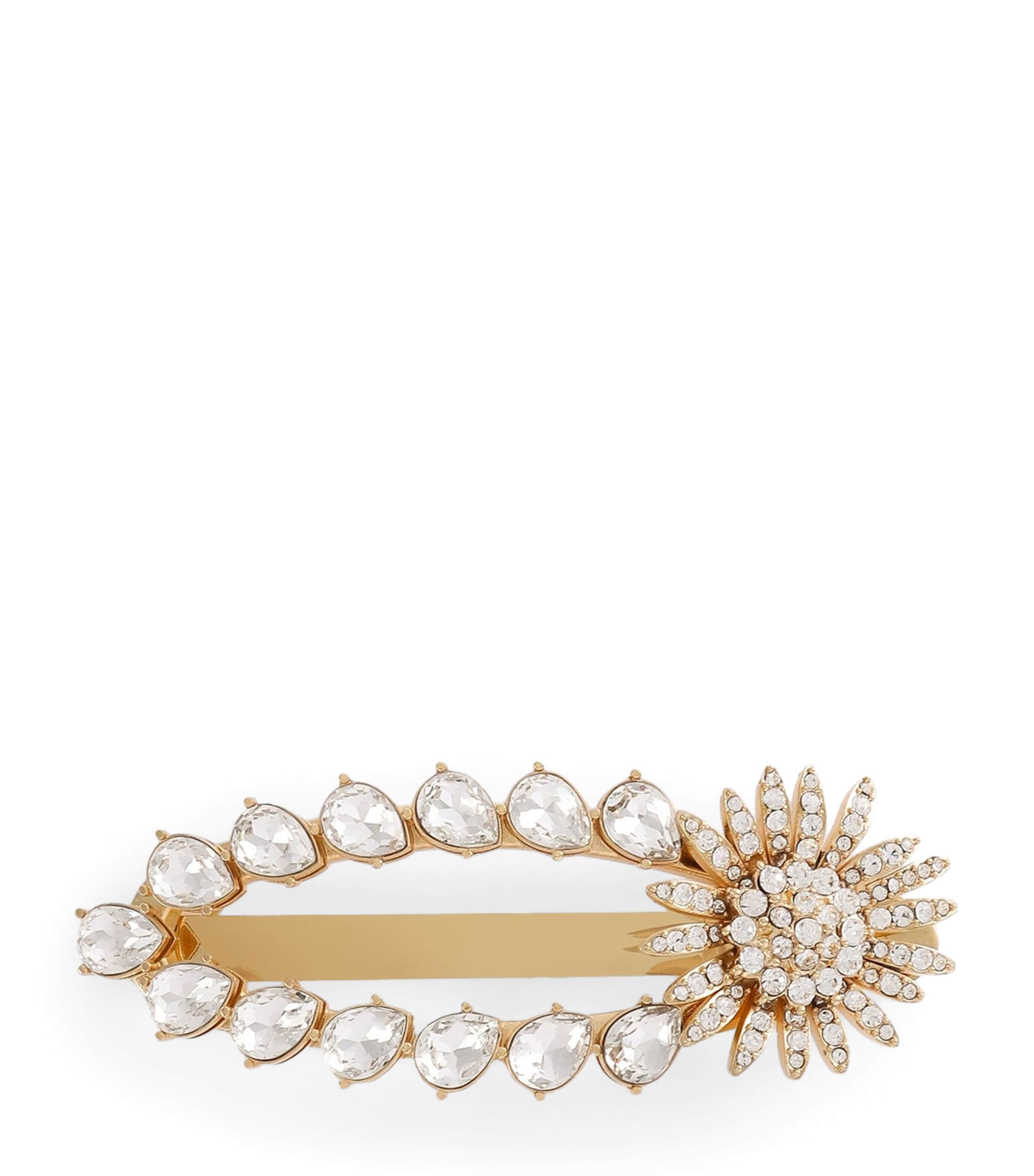 Dolce&Gabbana Embellished Hair Clip Crys Image 1