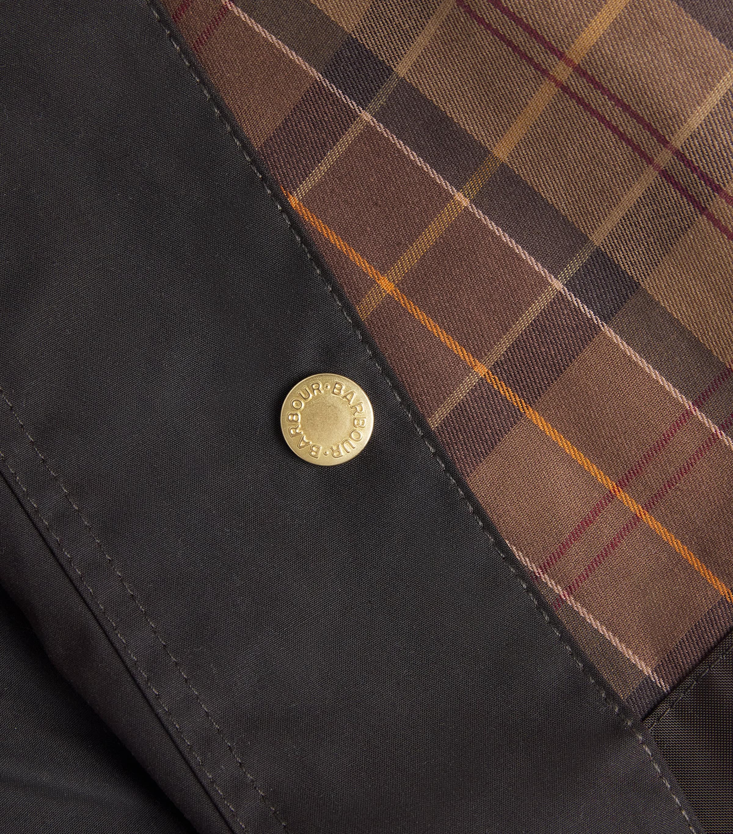 Barbour Womens Waxed Cotton Icons Spey Jacket Rustic/muted Image 6