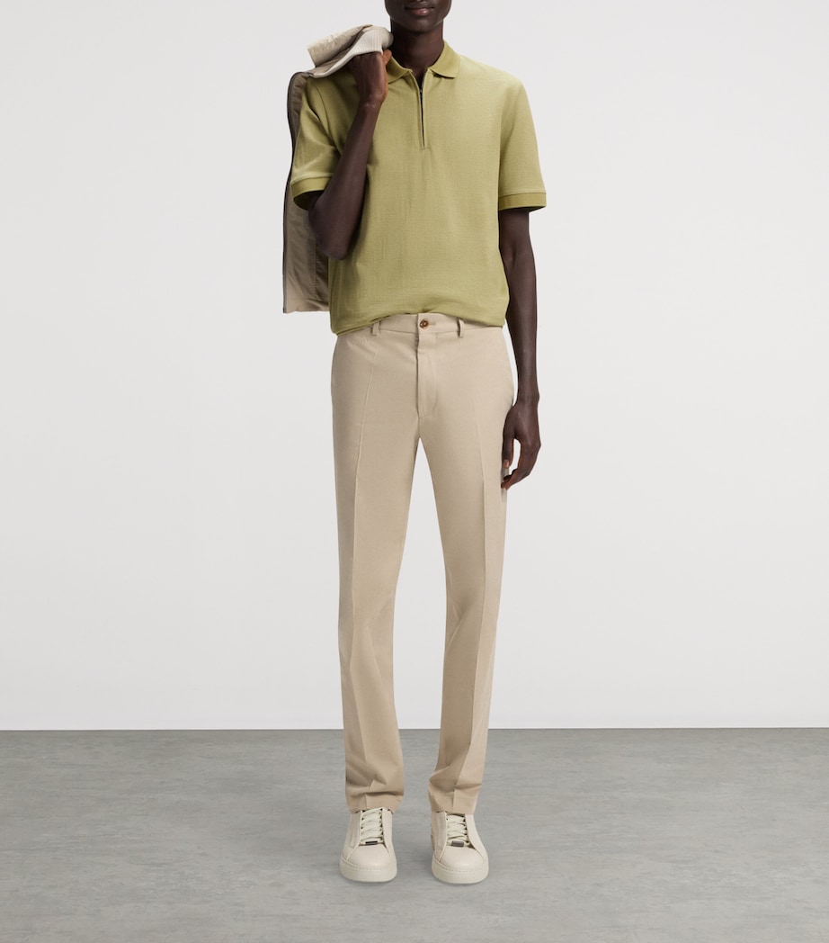 Cotton-Silk Polo Shirt 395 Image 4