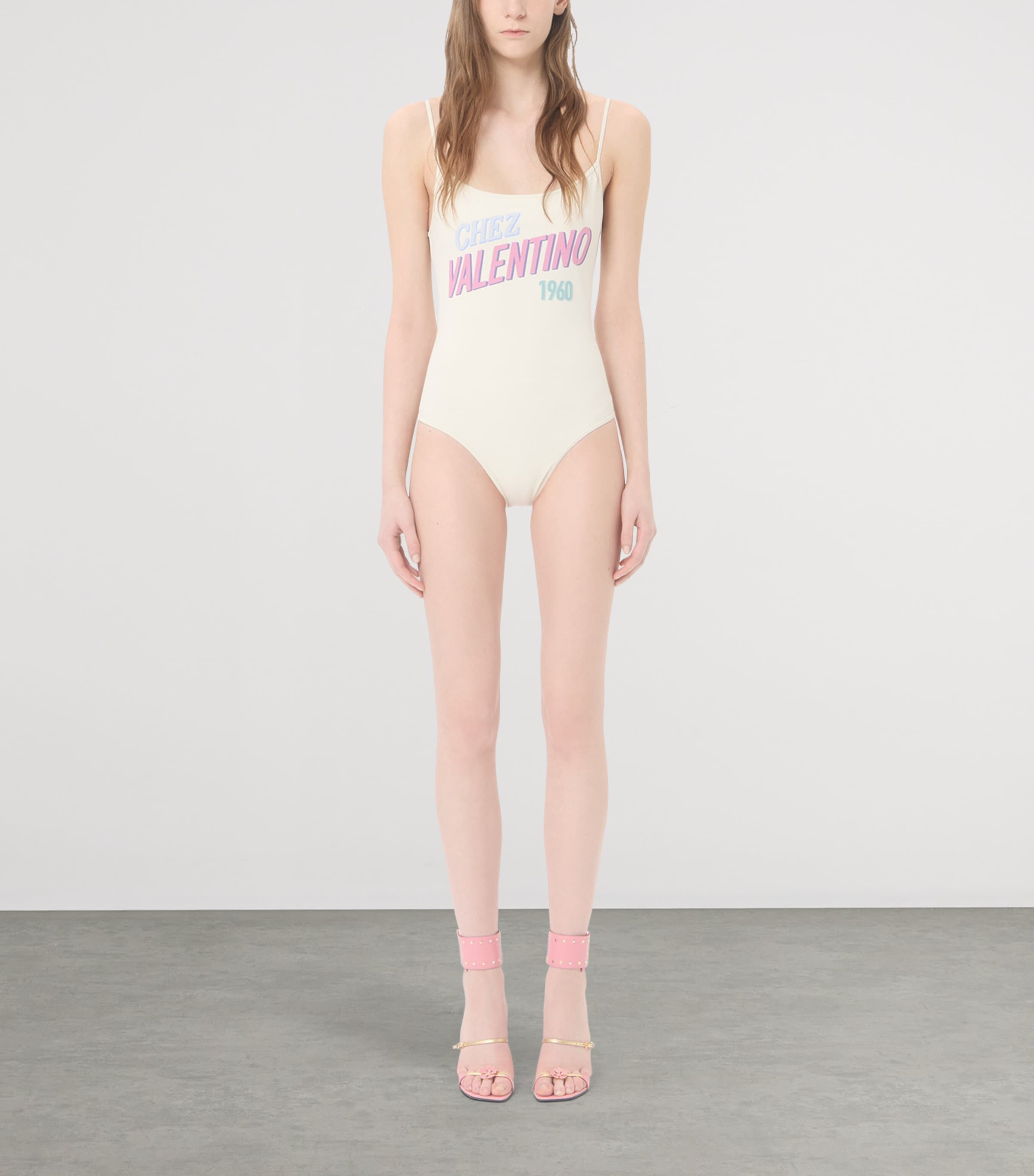 Valentino Womens Logo Swimsuit Image 3