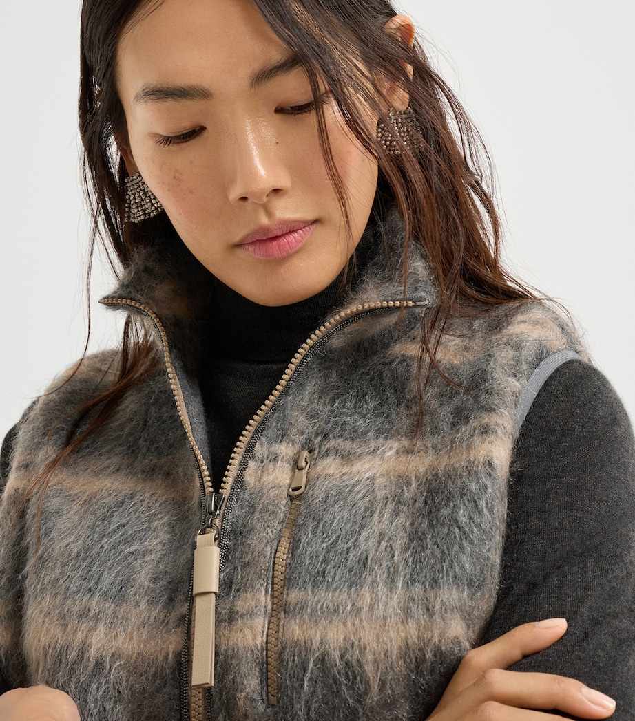 Wool-Blend Jacquard Gilet CND54 Image 6