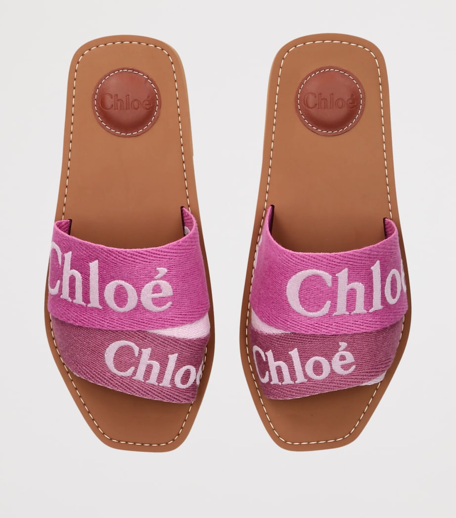 Chloé Woody Mules Lilac Image 4