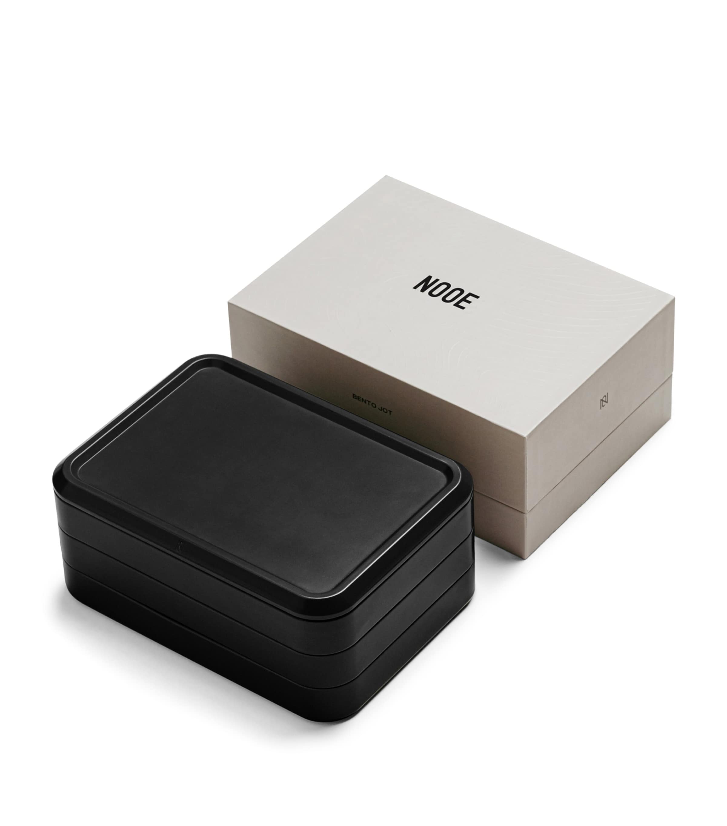 Bento Jot 3-Layer Stationary Storage Box BLACK Image 3