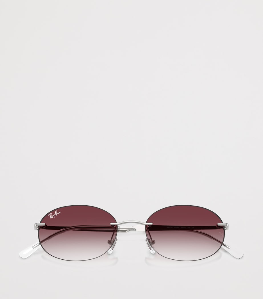 RB3767 Metal Oval Sunglasses 003/8H Image 5