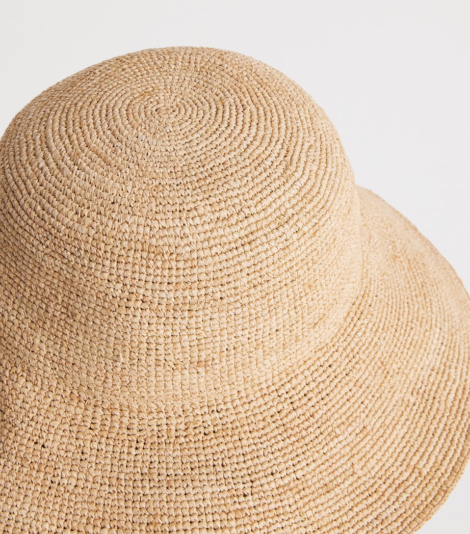Lack Of Color Raffia Inca Sunhat Straw Natural Image 5