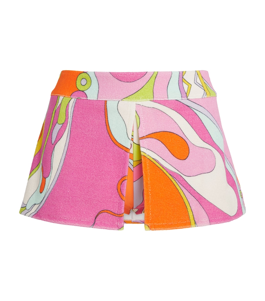PUCCI Womens Towelling Iride Shorts Image 1