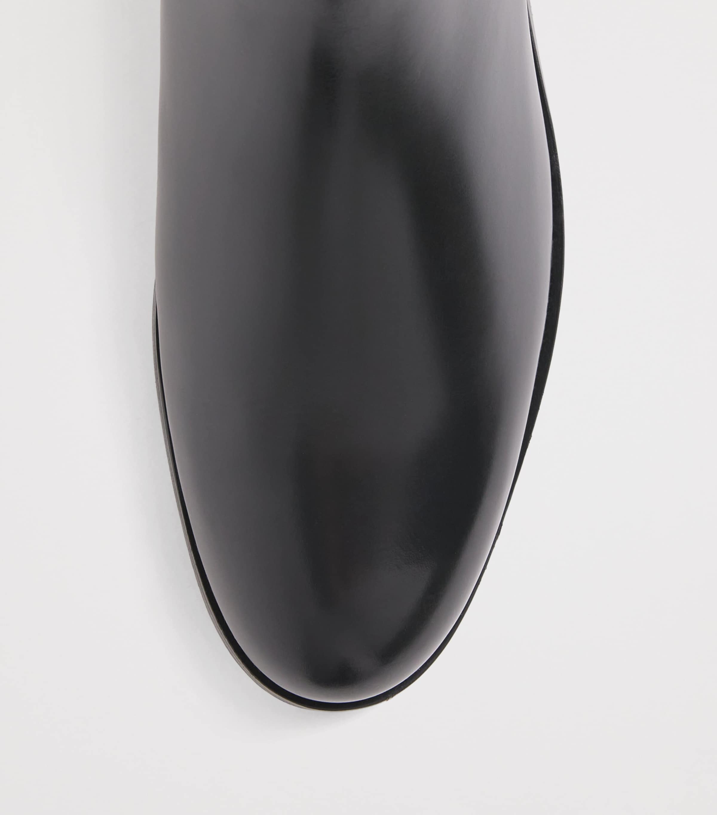 Sandro Paris Leather Chelsea Boots Black Image 6