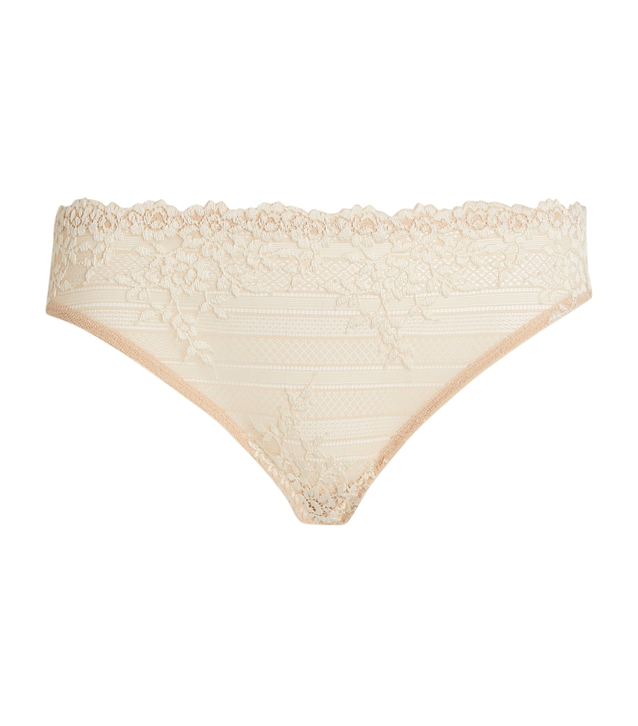 Embrace Lace Bikini Briefs NUDE Image 1