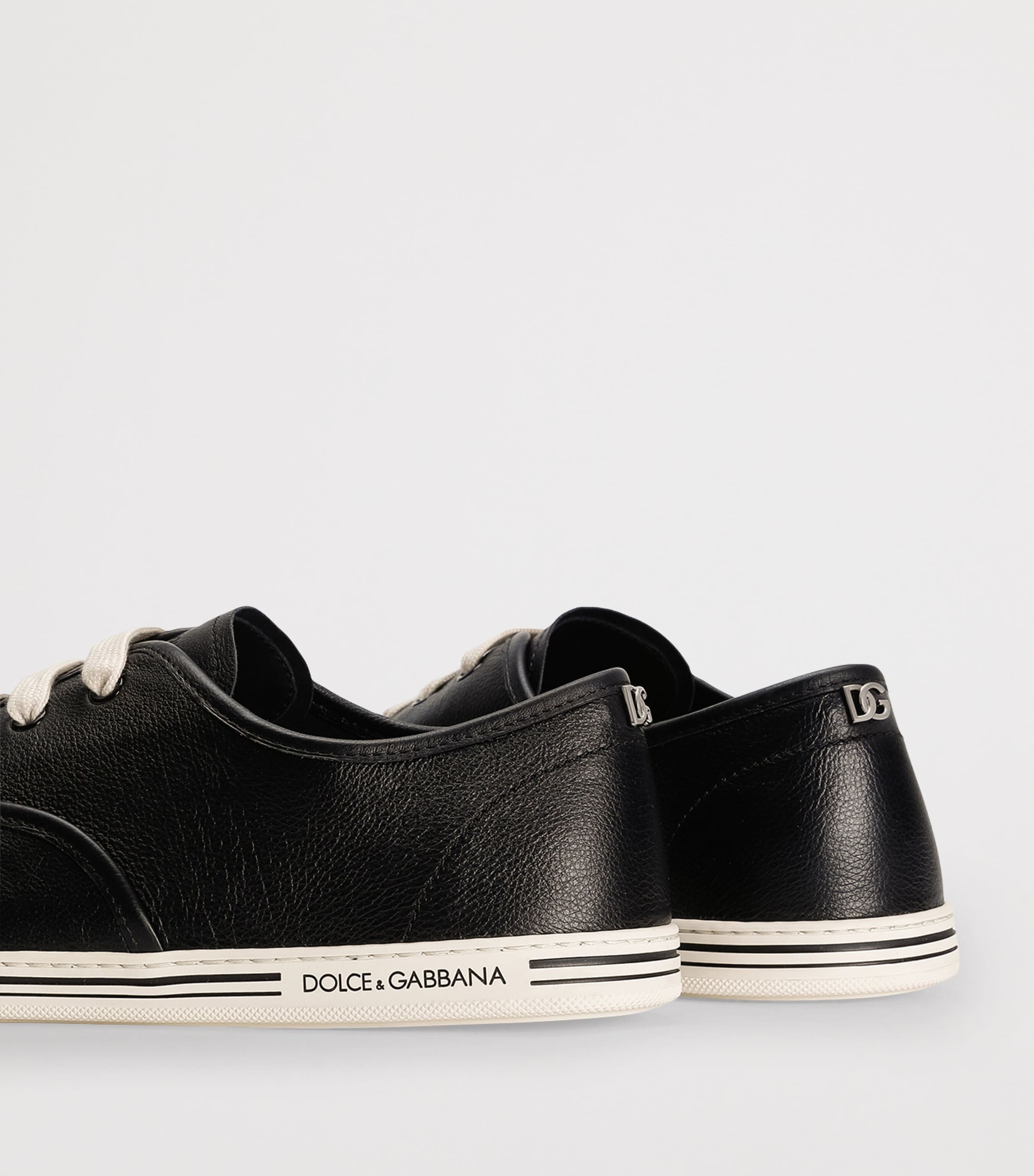 Leather Saint Tropez Sneakers 8B956 BLACK/BLA Image 4