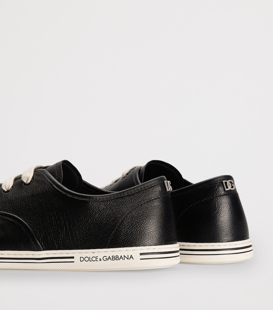 Leather Saint Tropez Sneakers 8B956 BLACK/BLA Image 4