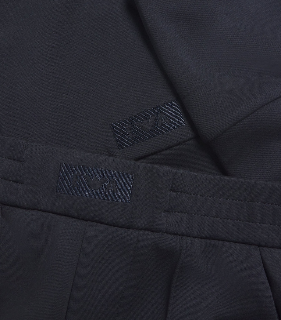 Hoodie and Sweatpants Set (4-16 Years) UB118 0920 BLU NAV Image 3