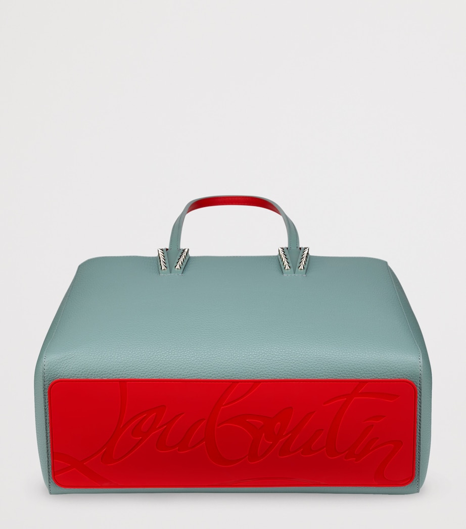 Cabata Small Leather Tote Bag E771 Image 3