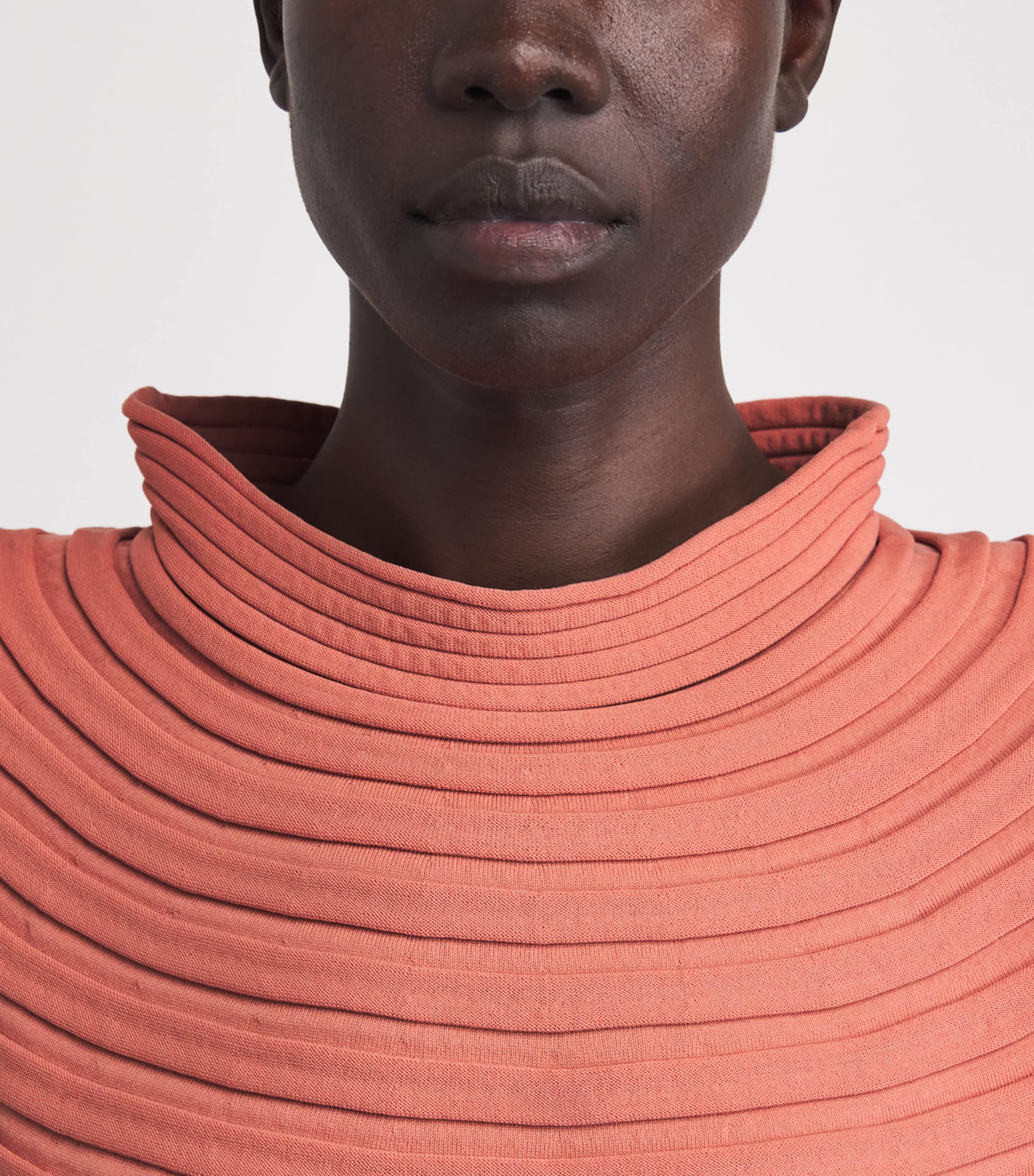 Bounce Knit Top CORAL PINK Image 6