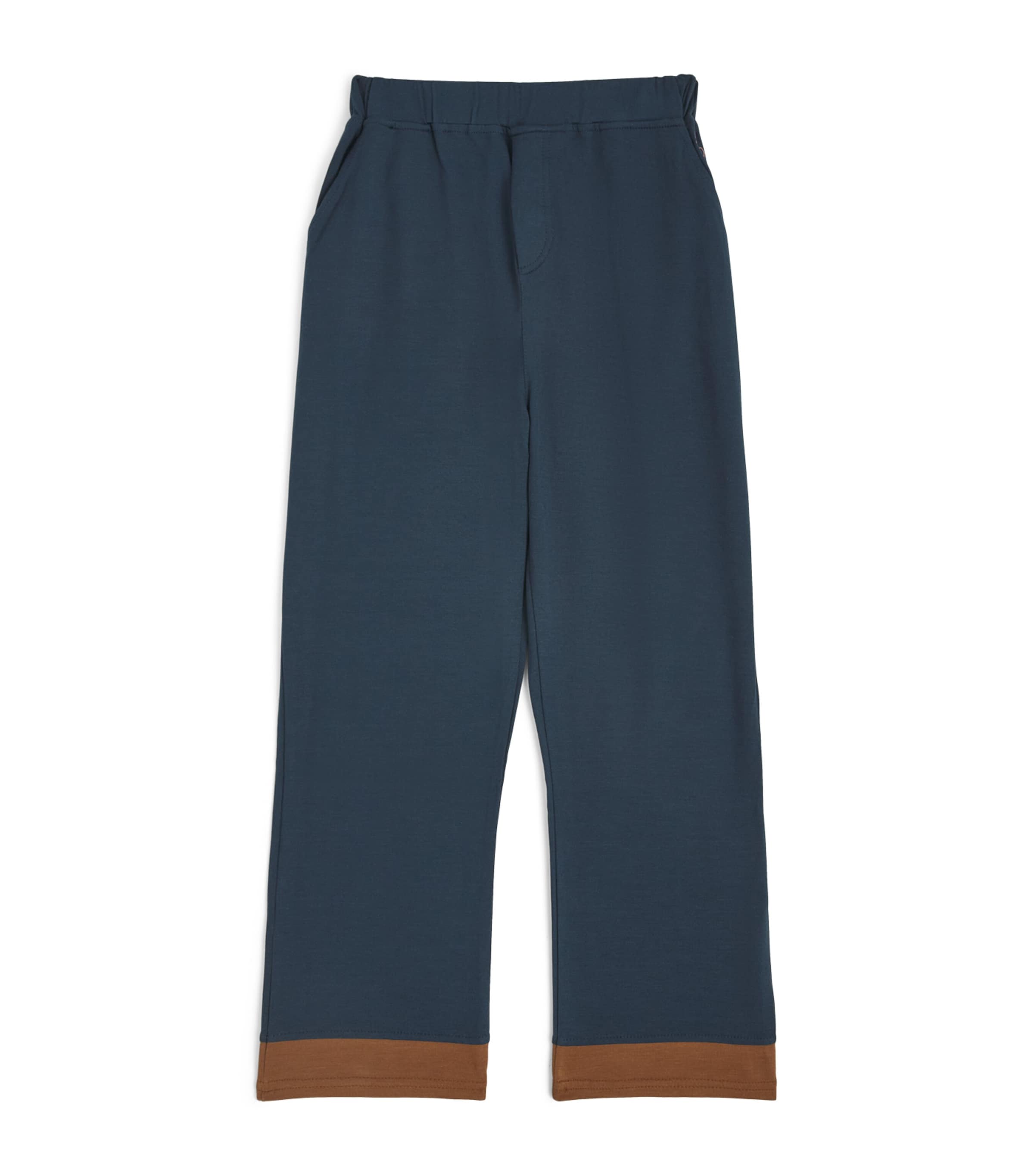 Homebody Kids Jersey Marlow Pyjama Bottoms (4-16 Years) Navy Image 1