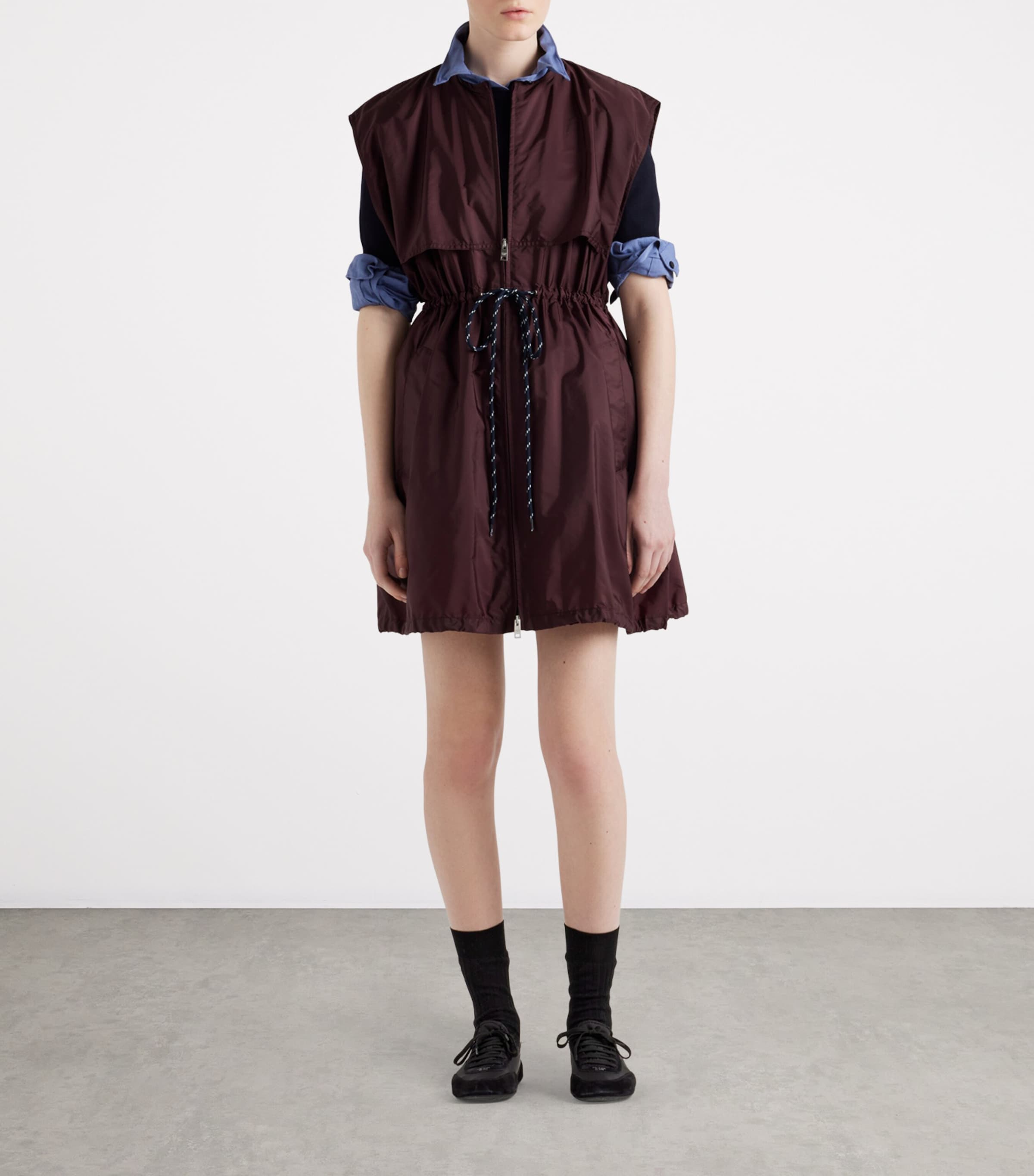 Re-Nylon Mini Dress F0403 Image 2