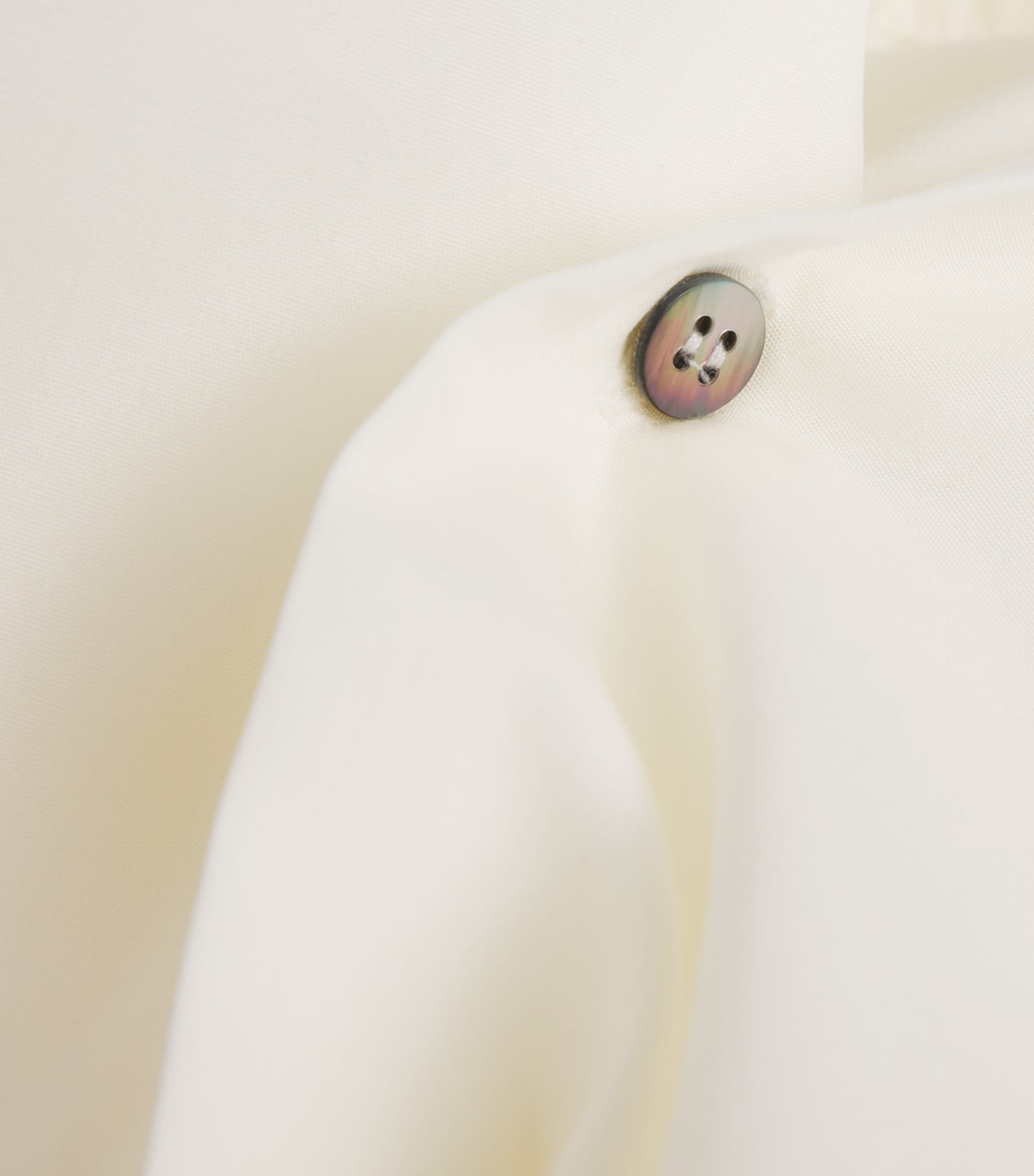 Cotton Side-Seam Shirt IVORY Image 5