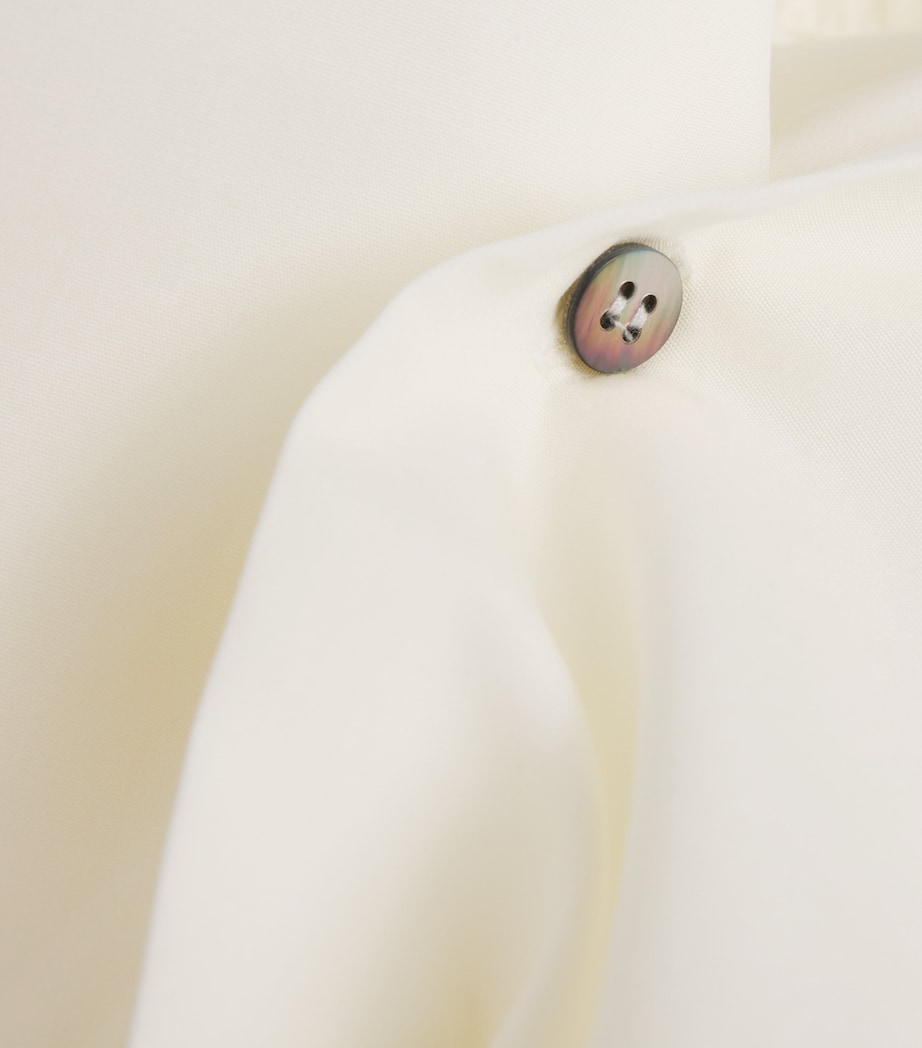 Cotton Side-Seam Shirt IVORY Image 5