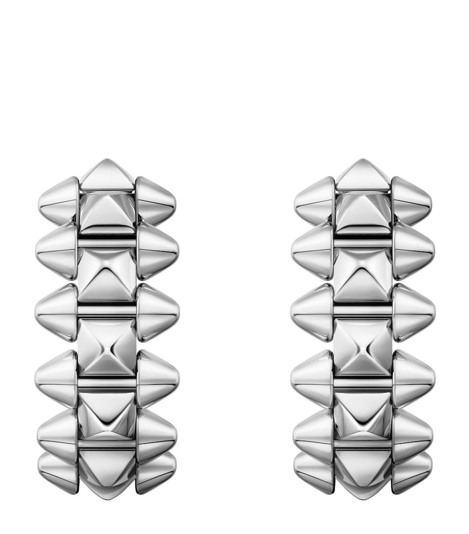 Cartier Small White Gold Clash de Cartier Hoop Earrings White Gold Image 1