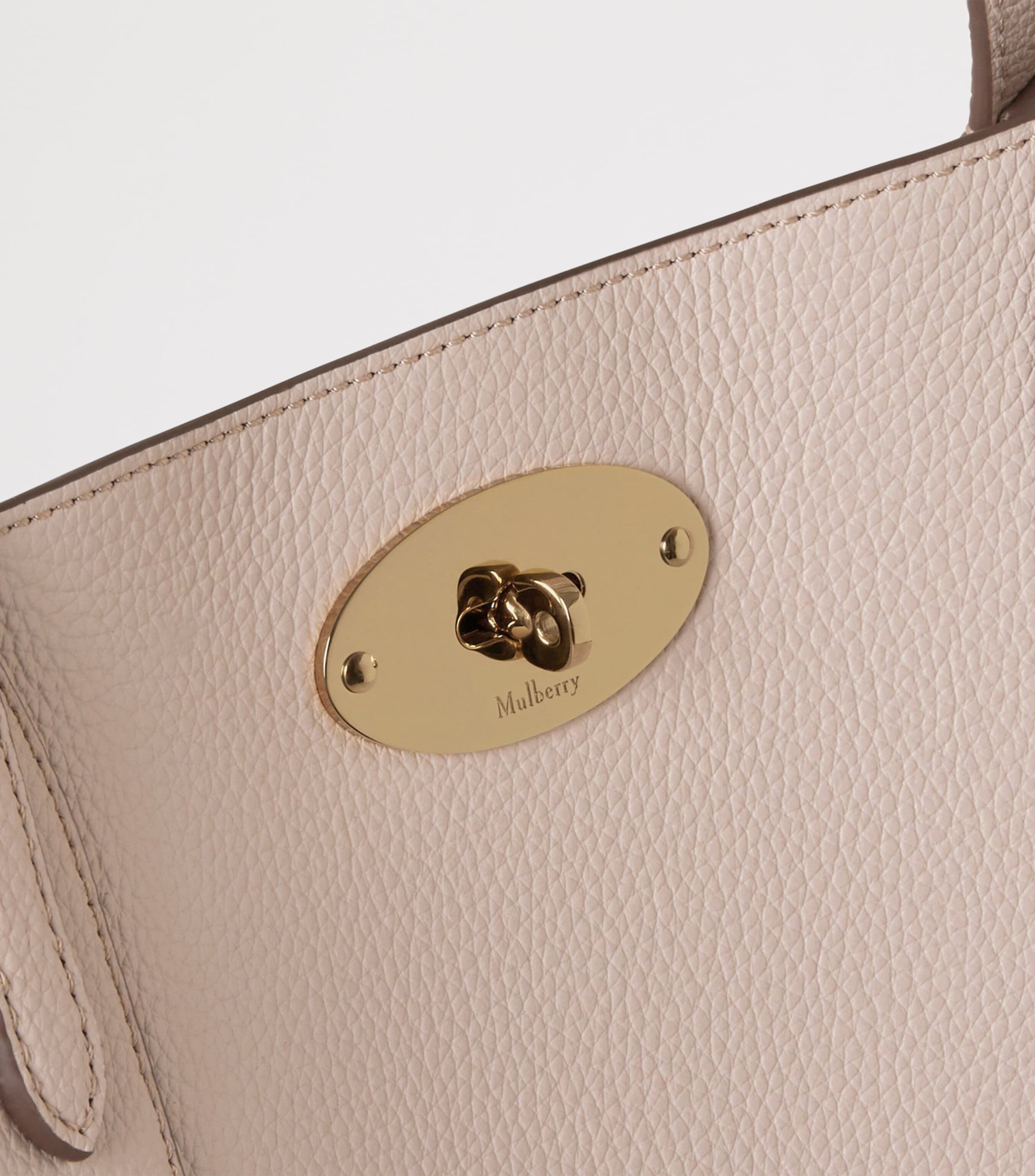 Mulberry Small Leather BayswaterTote Blossom Pink Image 5