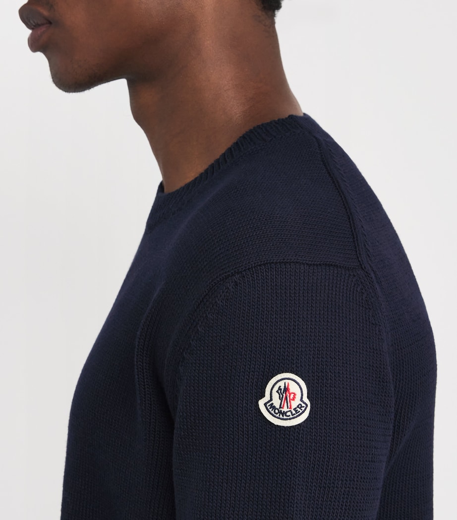 Cotton Crew-Neck Sweater 779 Image 6