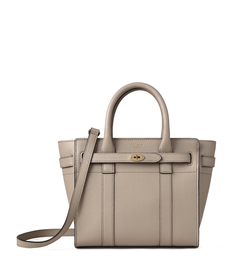 Mulberry Mini Bayswater Cross-Body Bag Cashmere Taupe Image 1
