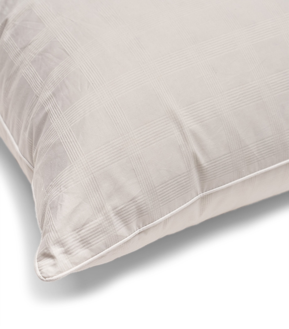 Cotton Down-Filled Pillow (50cm x 75cm) WHITE Image 6