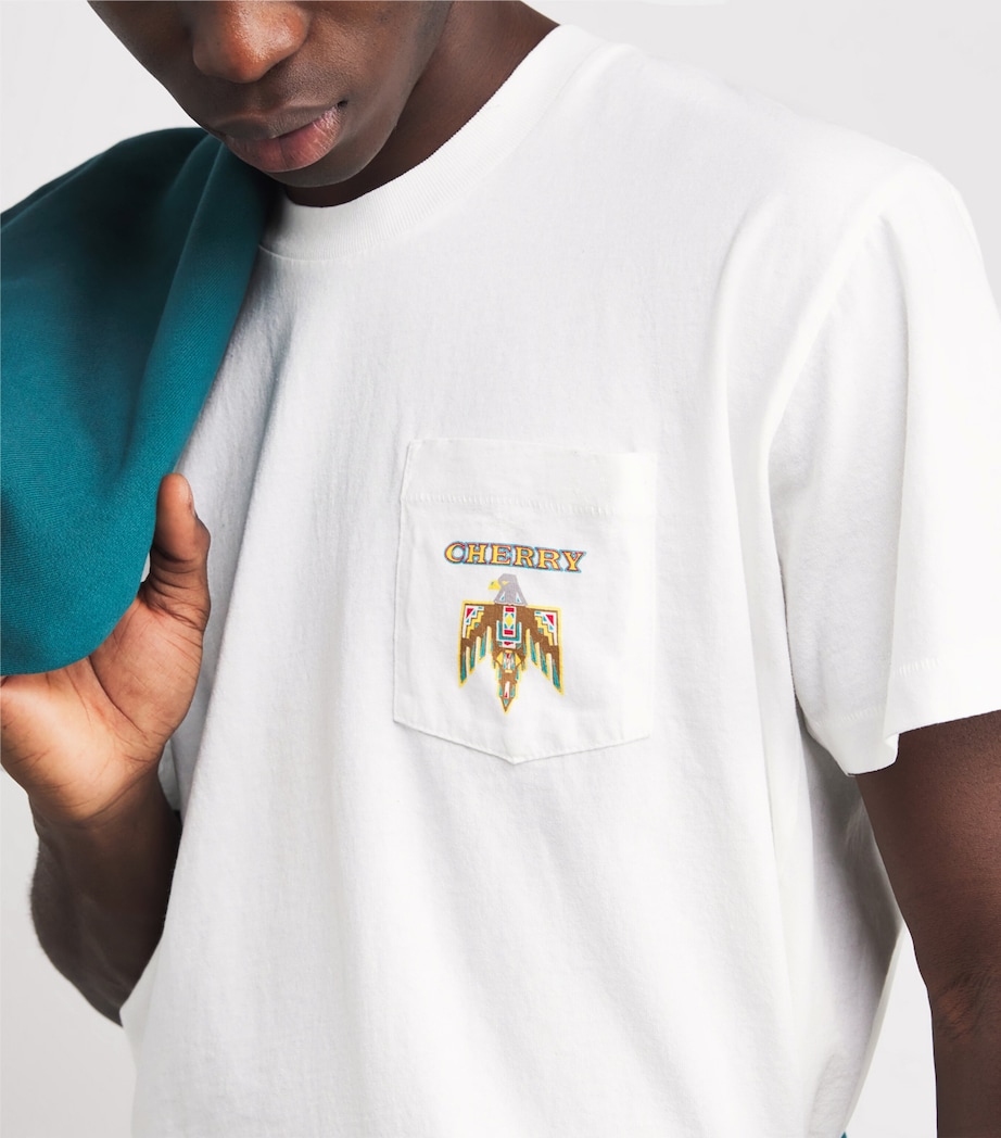 Cotton Mojave Desert Print T-Shirt VINTAGE WHITE Image 6