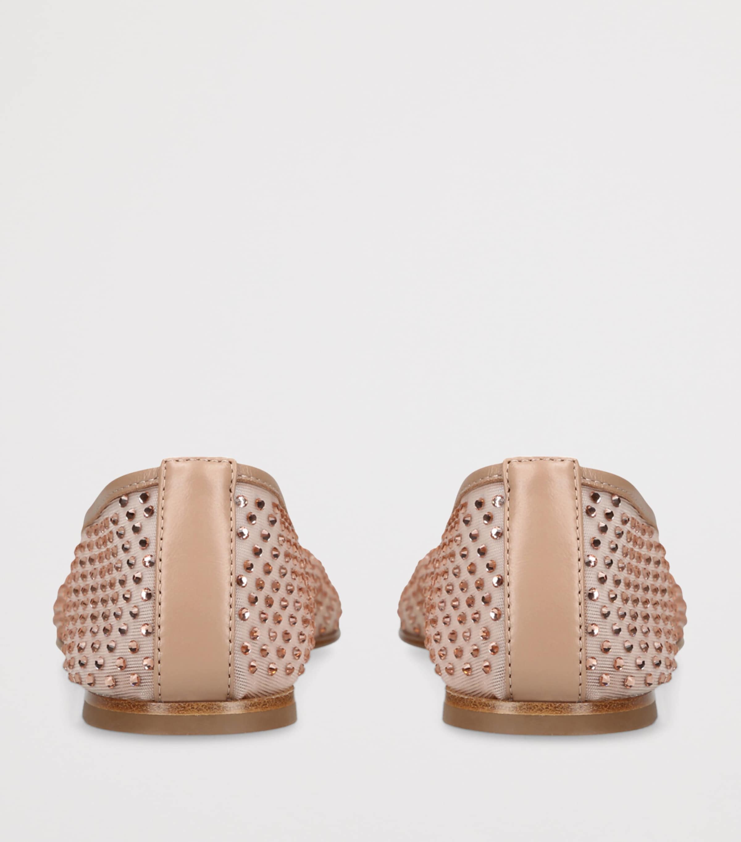 Embellished Balla Ballet Flats BLUSH Image 2