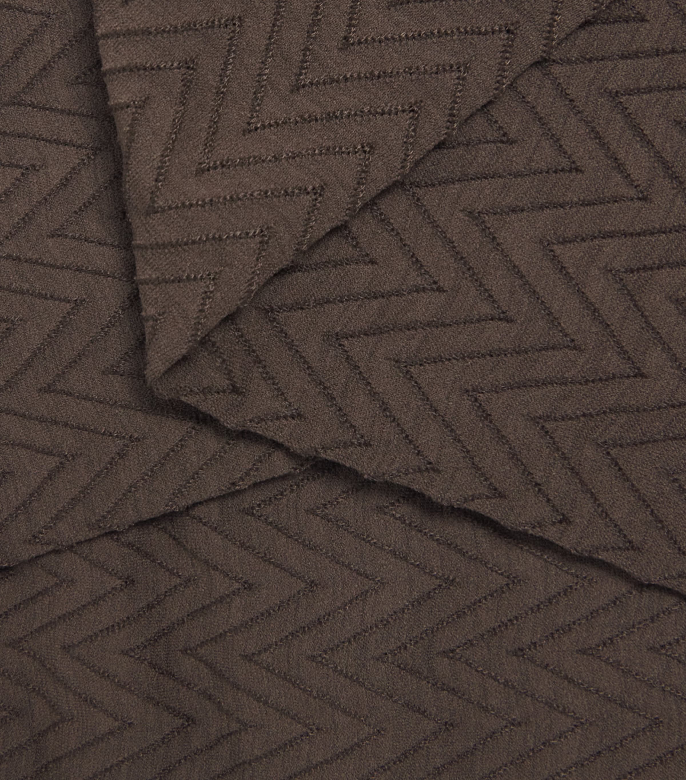 Falke Womens Chevron 50 Tights Chocolate Image 4