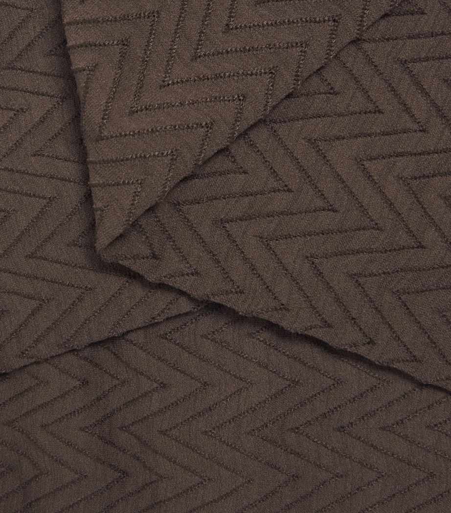 Falke Womens Chevron 50 Tights Chocolate Image 4