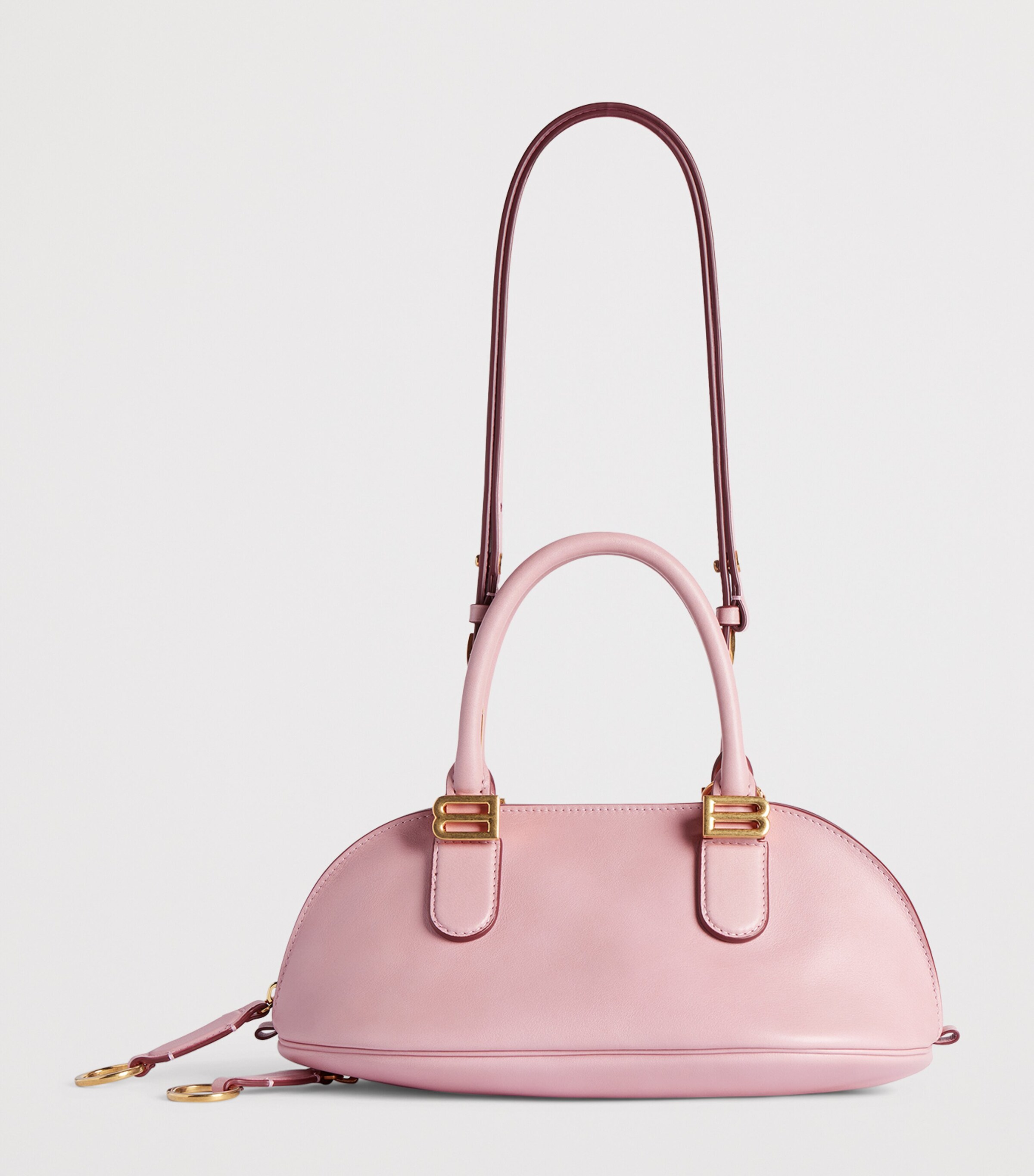 Balenciaga Mini Leather Bolero Bowling Bag Image 6