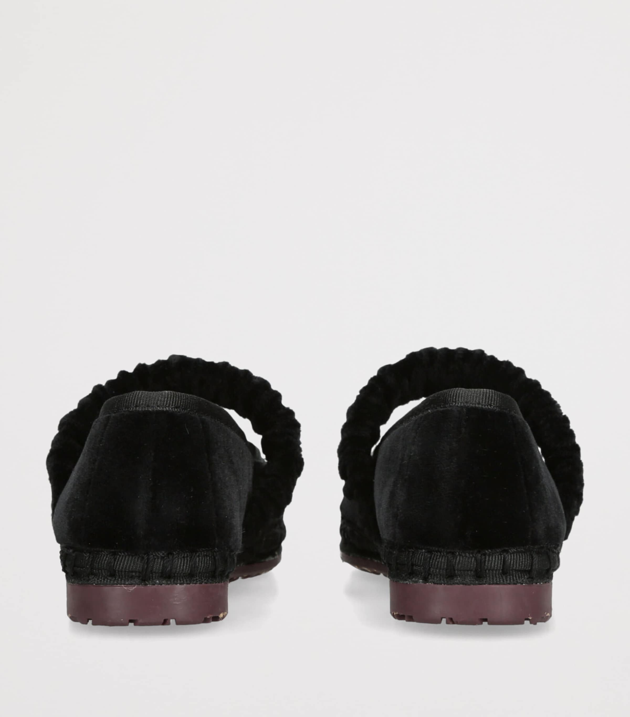Flabelus Velvet Mafalda Espadrilles Black Image 2