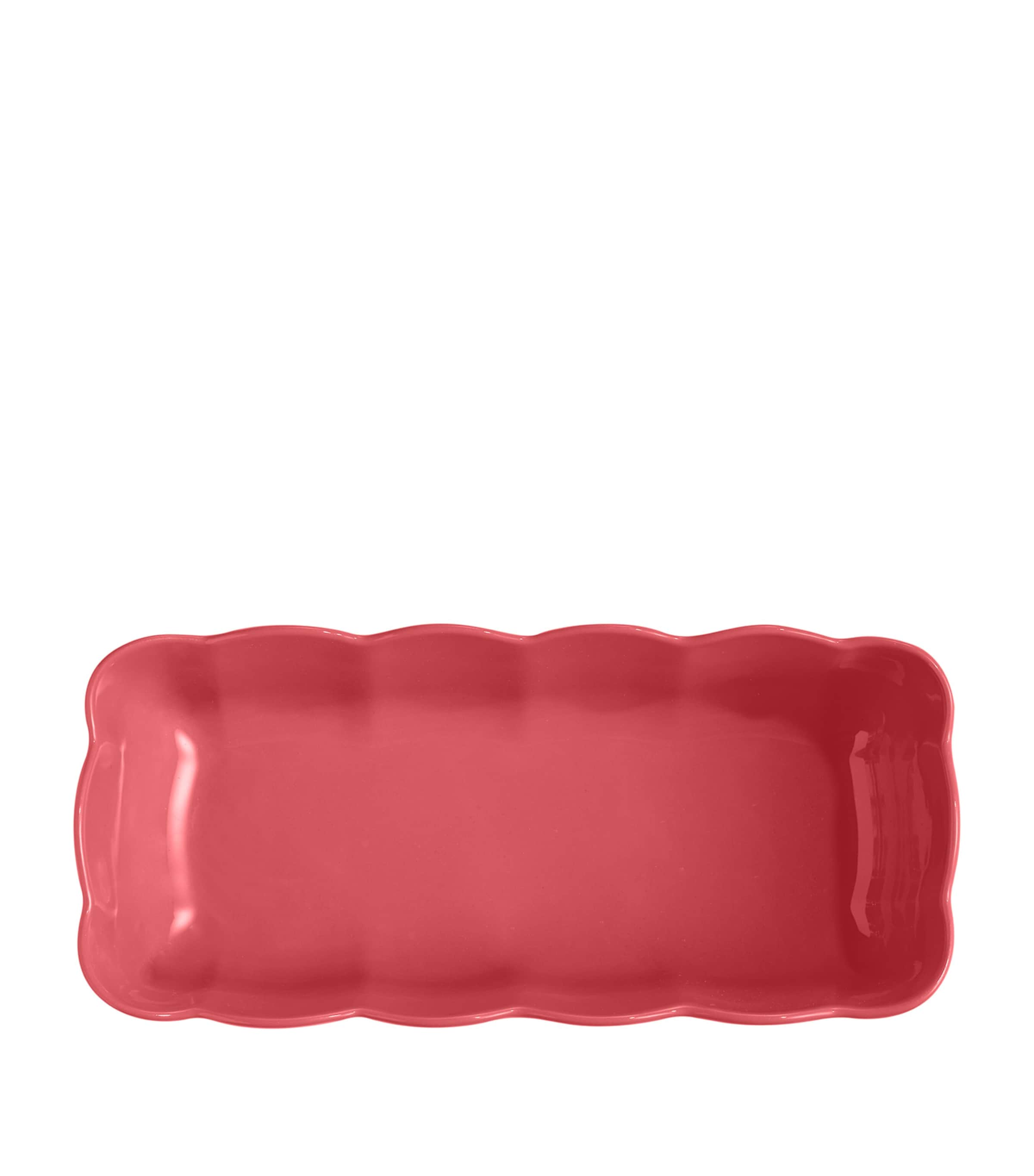 Ceramic Madeleine Loaf Dish (28.5cm) PINK Image 2