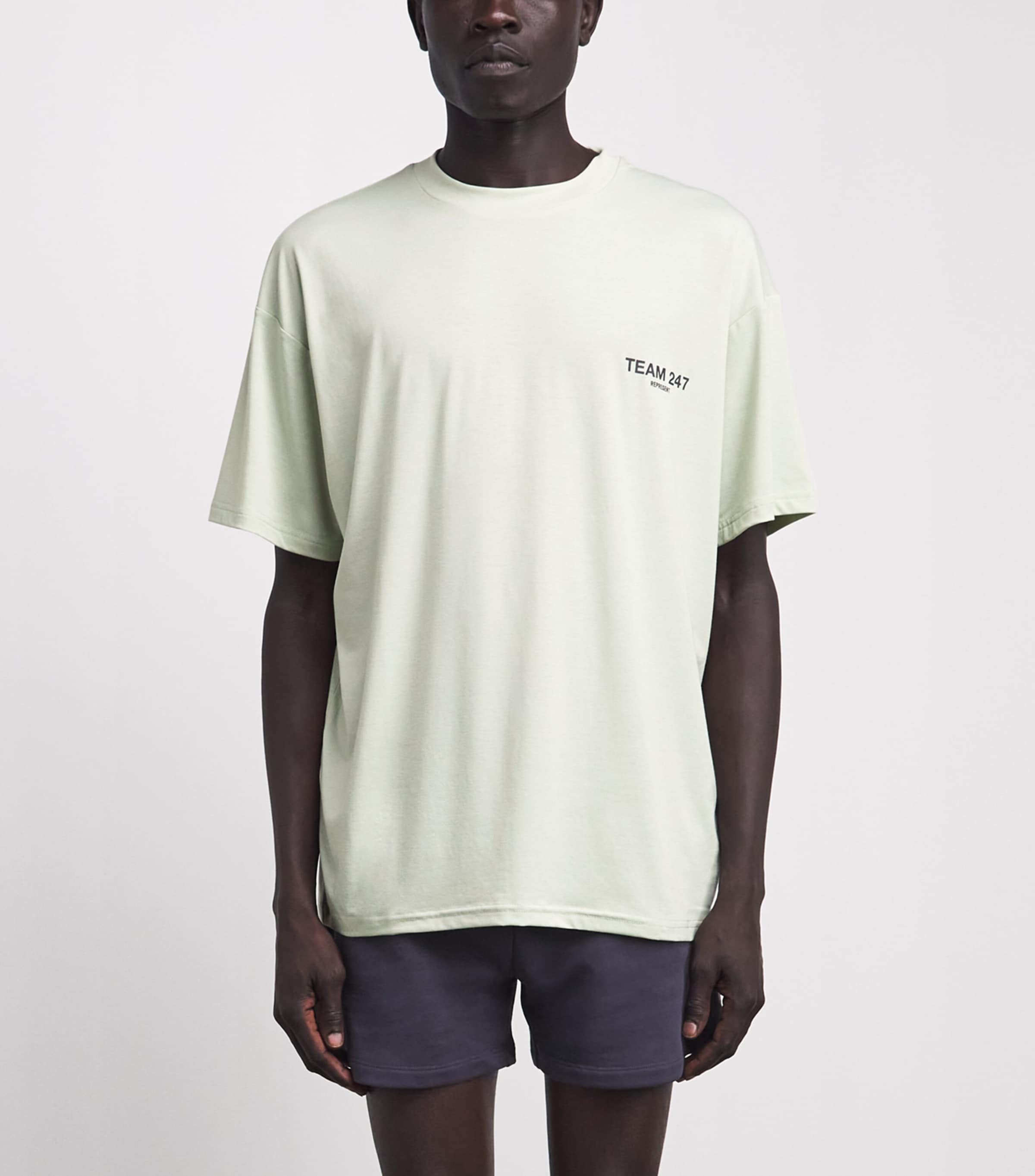Represent 247 Mens Team 247 T-Shirt Fern/graphene Image 4
