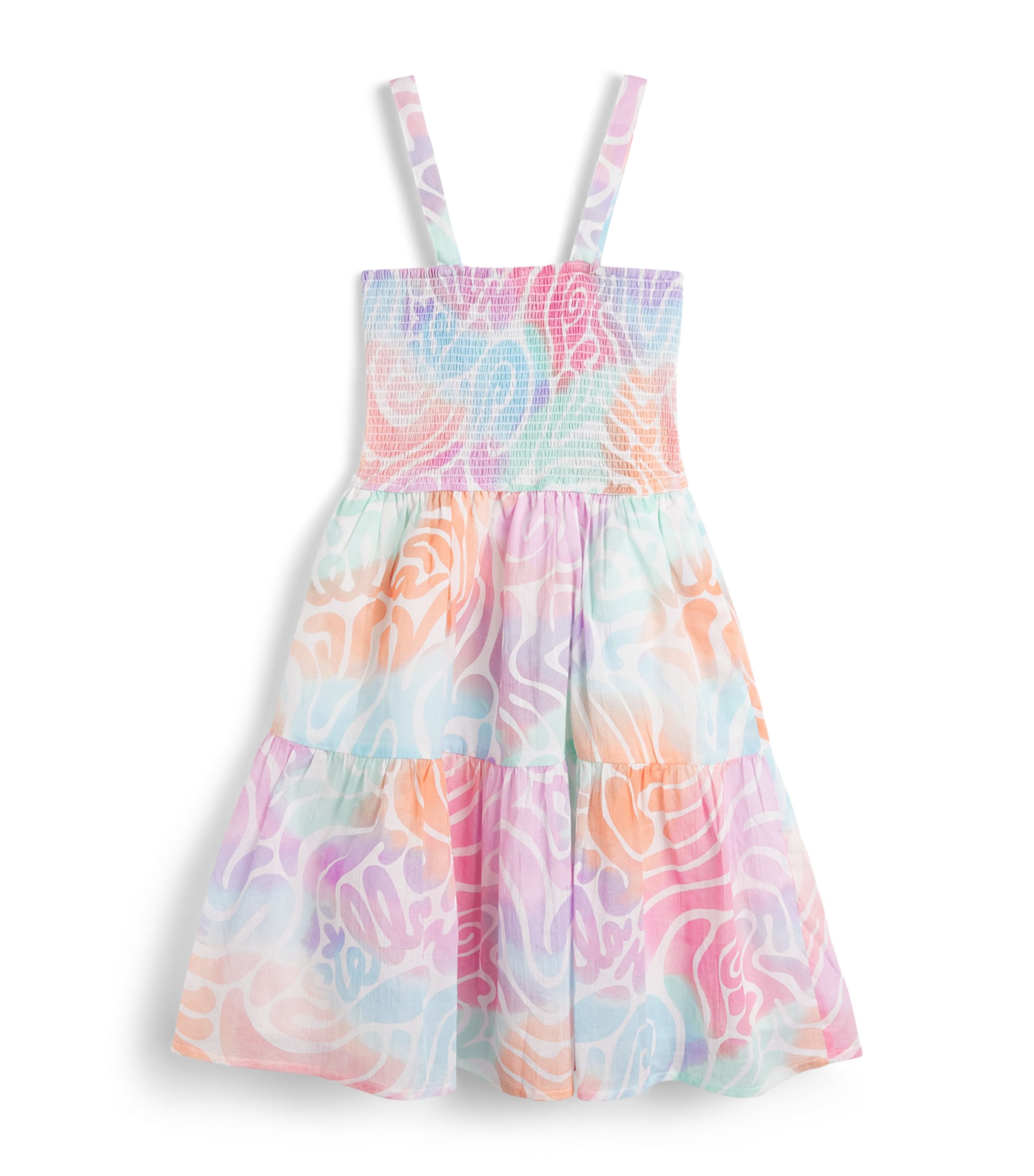 Stella McCartney Kids Cotton Abstract Print Dress (3-14+ Years) Image 1