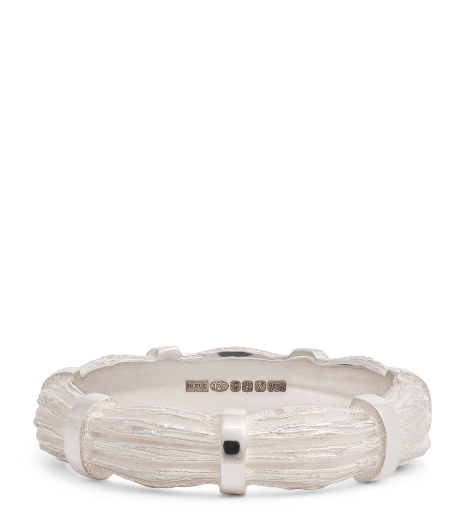 Sterling Silver Mini Bound Willow Ring SILVER (925) Image 1