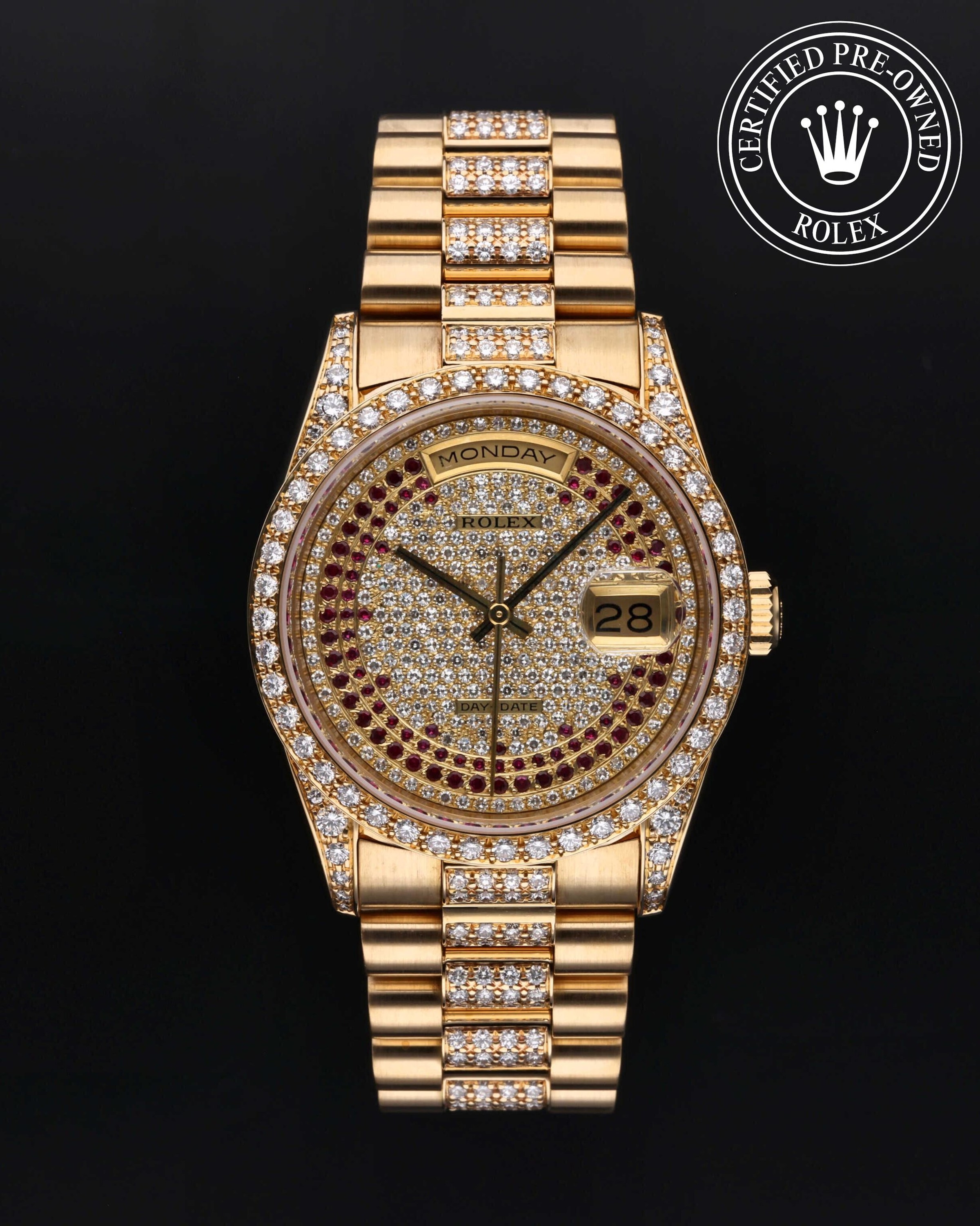 Model image: rolex-certified-pre-owned-Day-Date-36mm-18ct Yellow Gold-1990s-18388 thumbnail 0